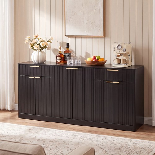 Large fluted buffet - fluted,