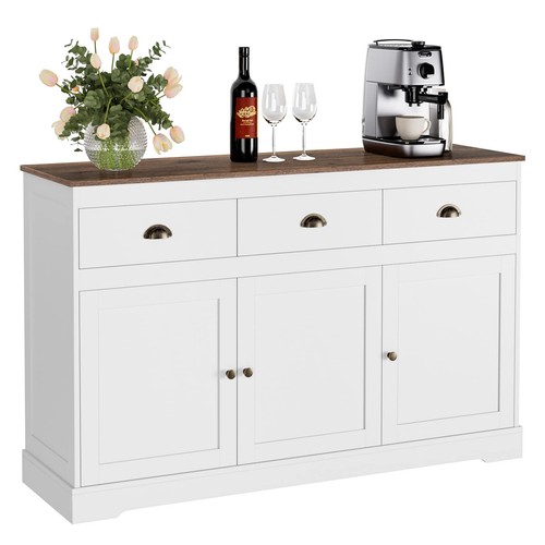 White buffet cabinet - cabinet, storage